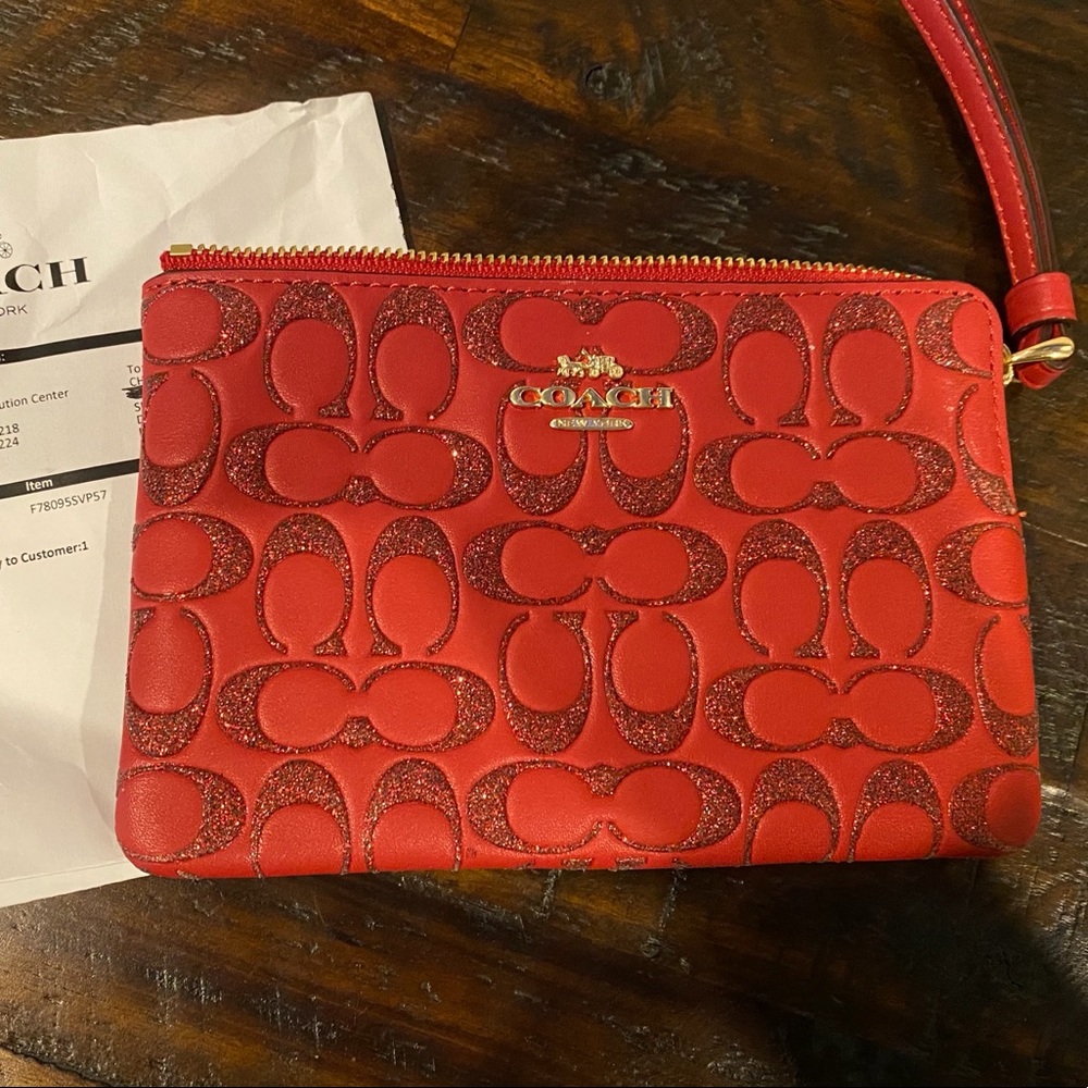 Coach wristlet